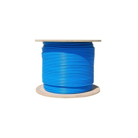 Cable Wholesale Cat6a Blue Copper Ethernet Cable, 10 Gigabit Solid, UTP (Unshielded Twisted Pair), POE 13X6-061NH